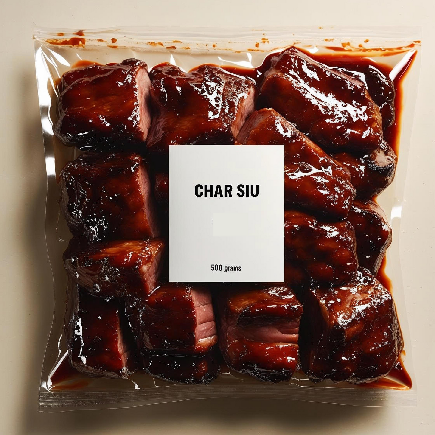 BBQ pork char siu ready meal by The Yum Fork Co