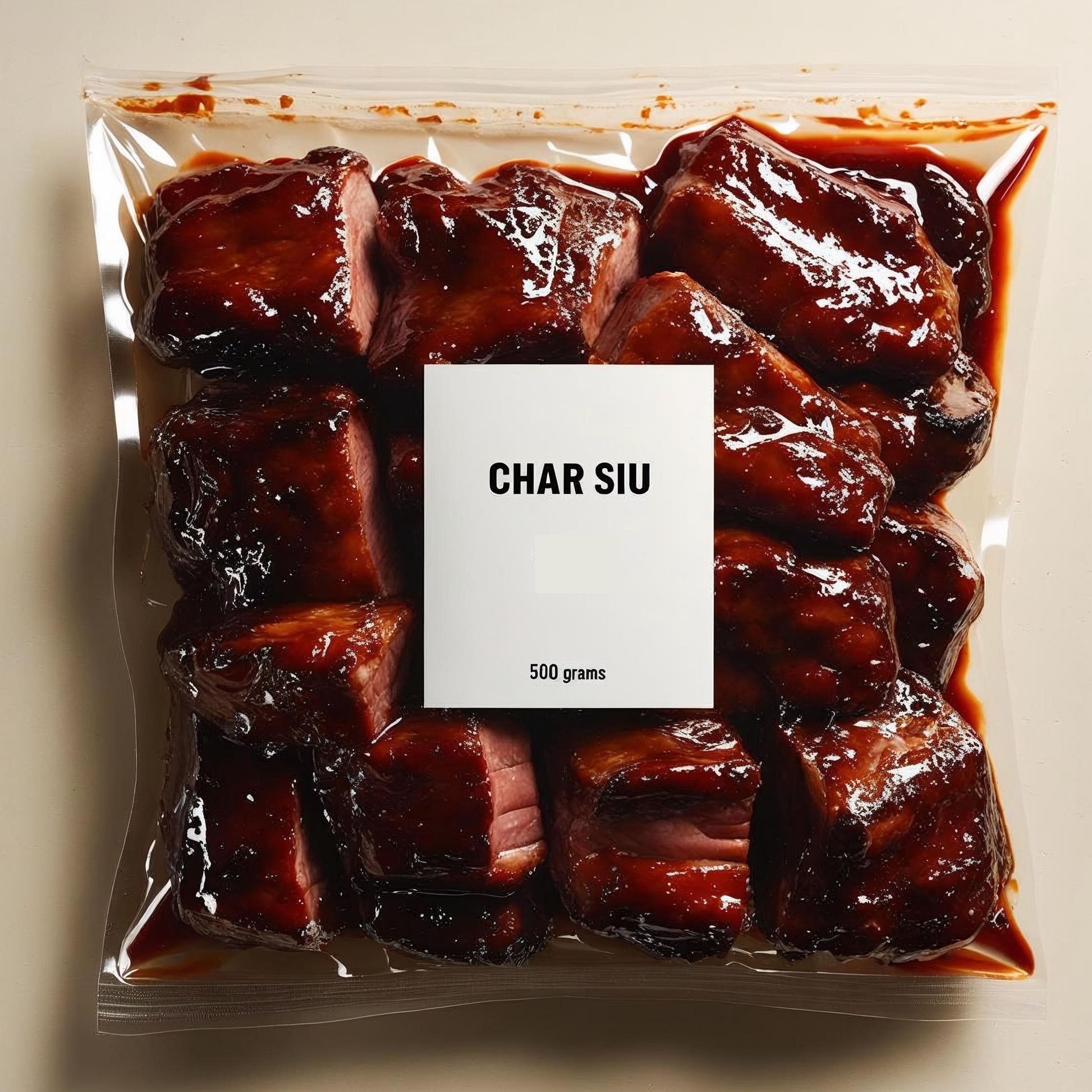 BBQ pork char siu ready meal by The Yum Fork Co