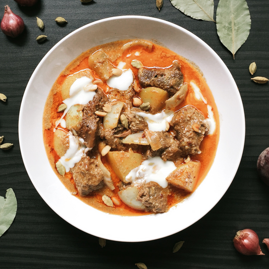Massaman Beef Curry Family Feed by The Yum Fork Co